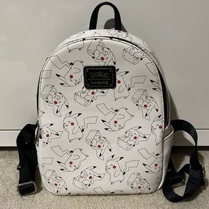 Rare 90’s Y2K Loungefly pokemon Pikachu mini backpack